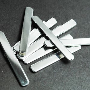 Fifty 1100 1/4" Wide 14g Thick Wrap Around Rings 1/4" x 3"