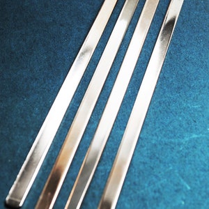 Twenty-five 18g Copper 1/4&quot; x 6&quot; Bracelet Blanks - Hand Stamping Blanks, Cuff Blanks, Jewelry Supplies