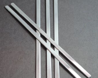 Fifty 3/16" Extra Thick 12g Aluminum Bracelet Blanks - Handstamping Supplies, Jewelry Making Supplies
