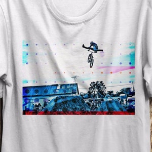 Boy sports t-shirt, Mountain Bike Shirt, Mens t-shirt, Bike Art, Bicycle TShirt, Cyclist Shirt, boy t-Shirt, BMX shirt, Mountain Bike tshirt