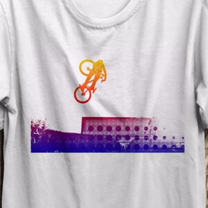 Mountain Bike Shirt, Mens Bike t-shirt, Bike Art, Bicycle Shirt, Cyclist Shirt, boy Bicycle t-Shirt, BMX shirt, Mountain Bike shirt, bmx art