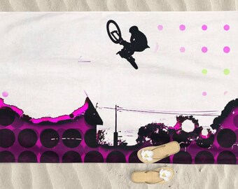 Serviette De Plage Pour Enfant Serviette De Plage Etsy