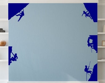 Rock Climbing Wall Decals: Adventure Seeker Gift