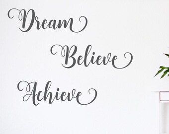Download Dream Believe Etsy