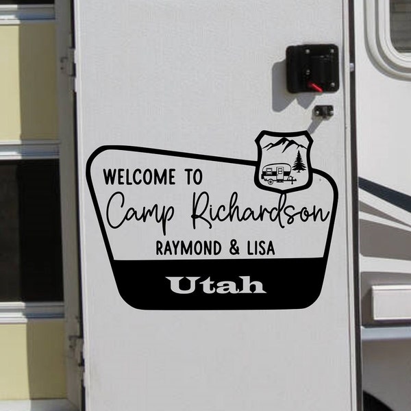 Rv Decal Etsy
