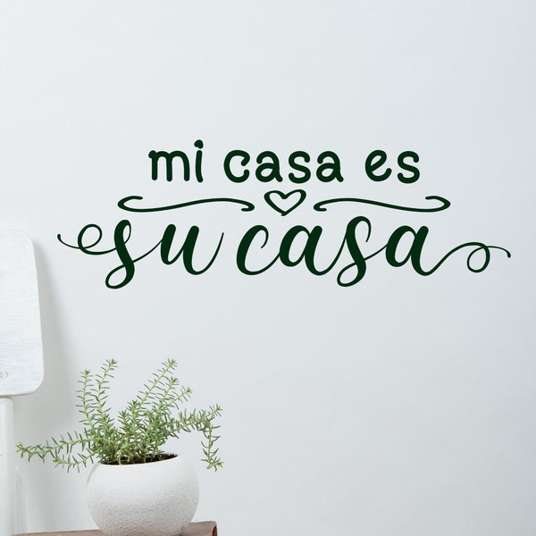 MI CASA ES SU CASA MEANING visual data 3