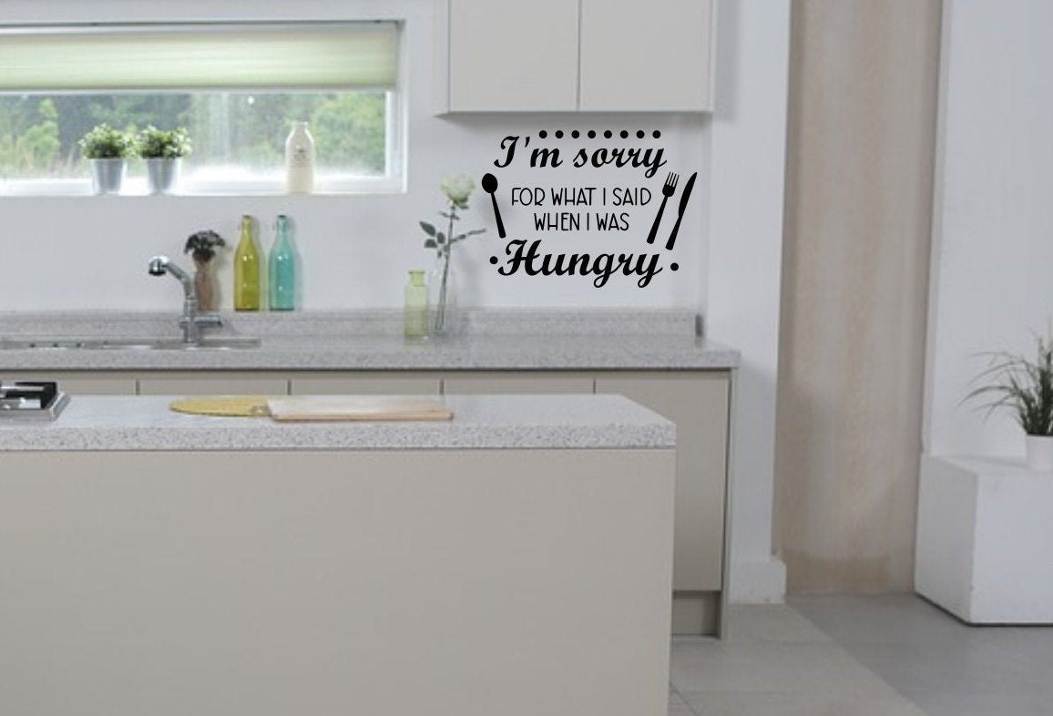 Funny kitchen decal, Kitchen wall decal, instant pot decal, dining room