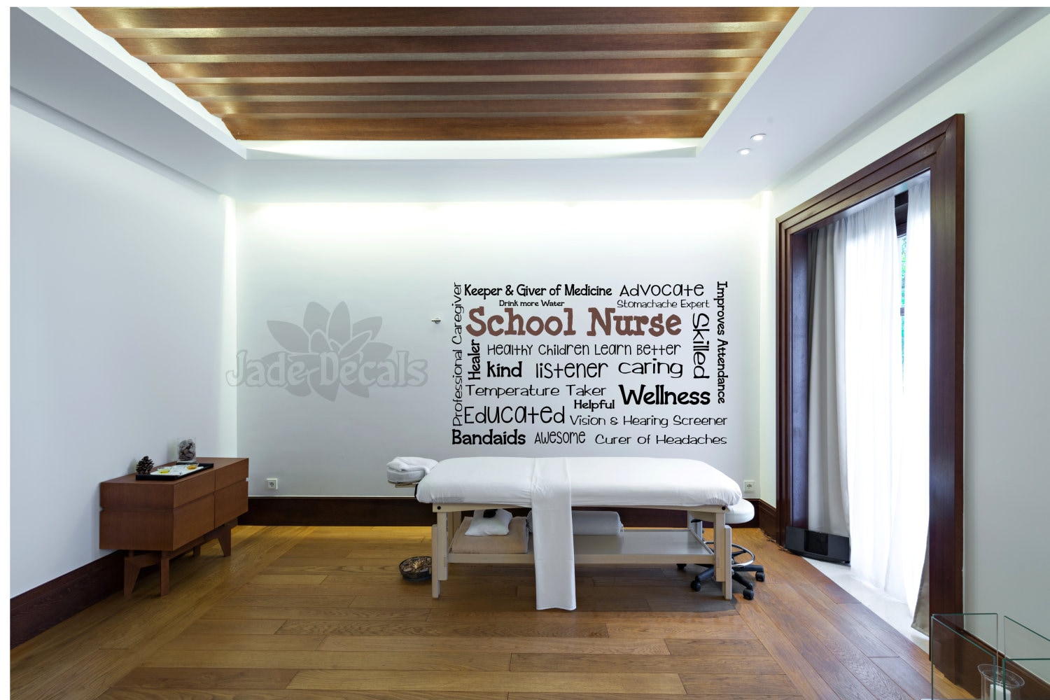 School Nurse Wall Decal School Nurse Decor School Nurse Office