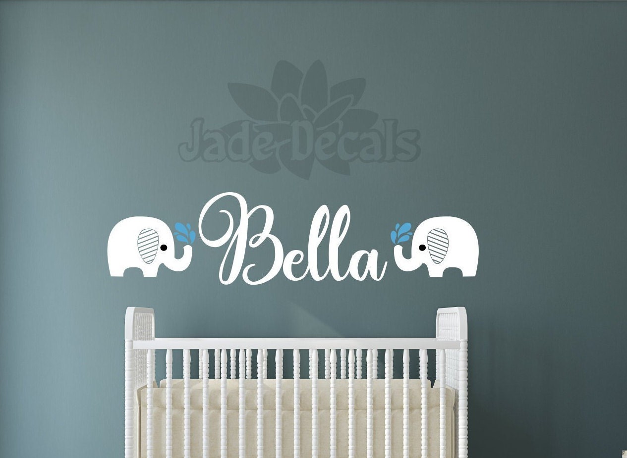 Elephant In Room That Needs To Be >> Baby Elephant Decal Name Wall Decal Elephant Wall Art Baby Room Elephant In Room That Needs To Be >> Baby Elephant Decal Name Wall Decal Elephant Wall Art Baby Room