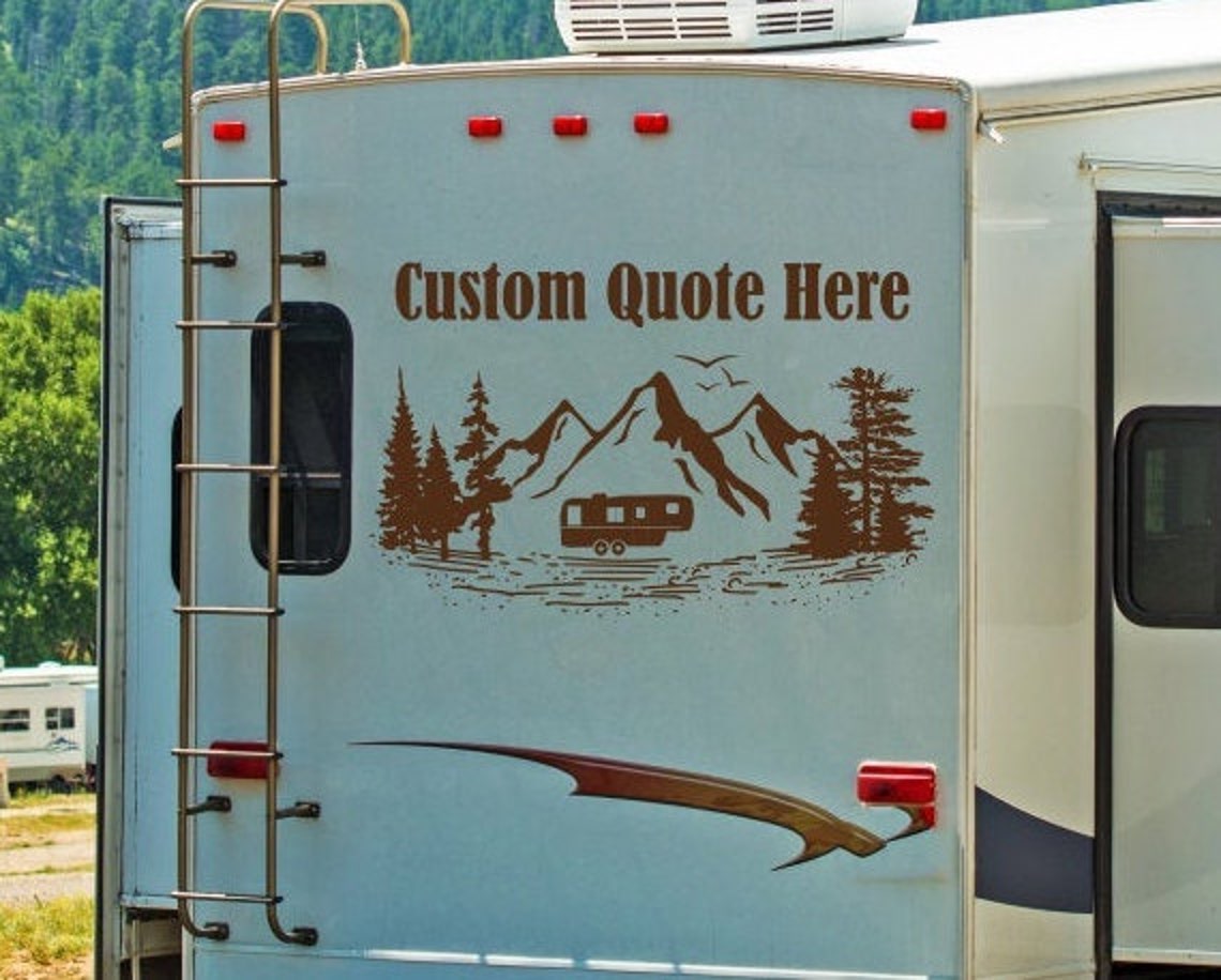 Vinyl Decals For RVs With Custom Quote