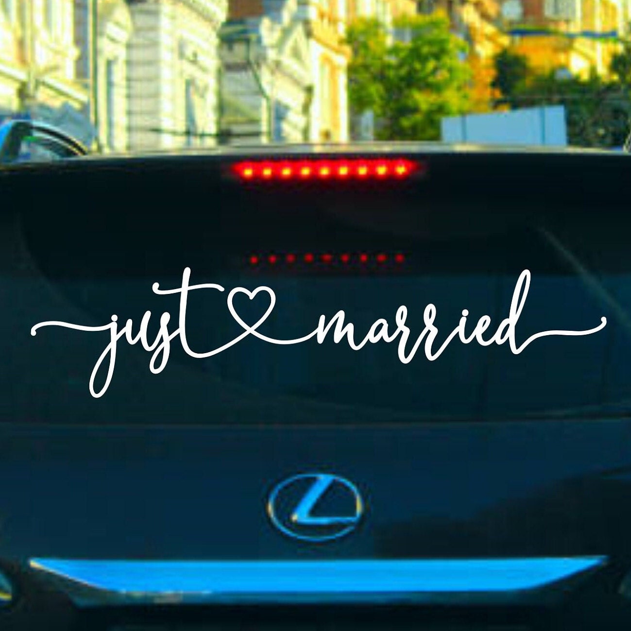 Just married Auto – stickeck