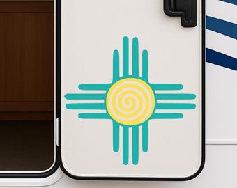 Zia Symbol RV Decal: New Mexico Gift