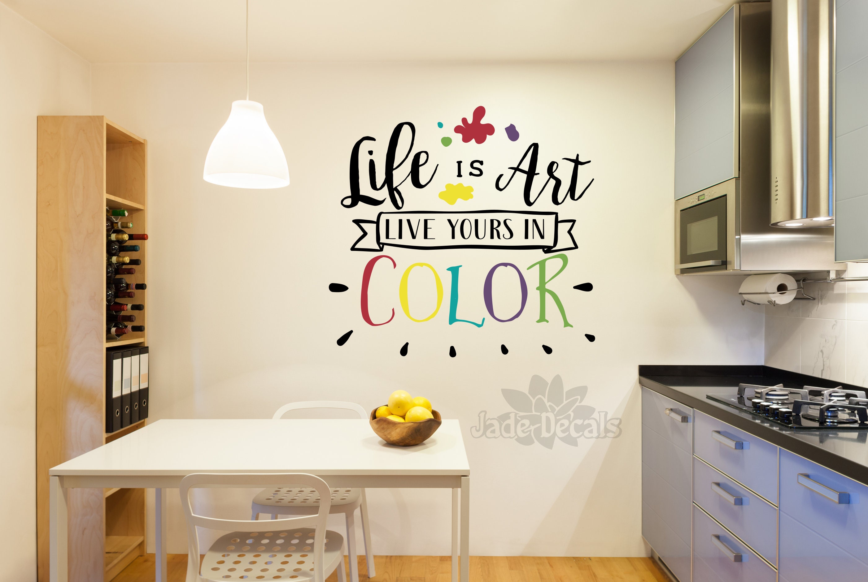 2. Nail Art Wall Decals - wide 9