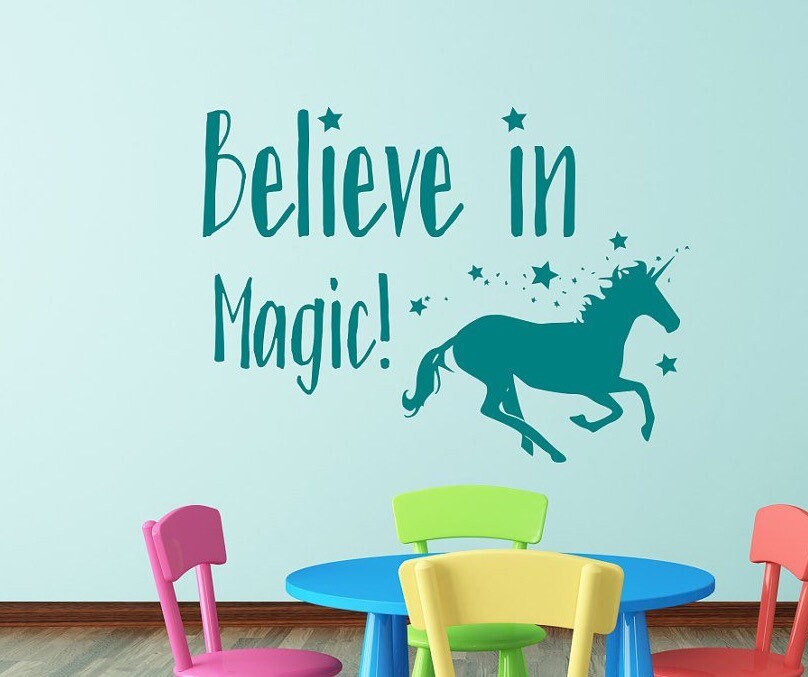 Magical Unicorn Wall Decals