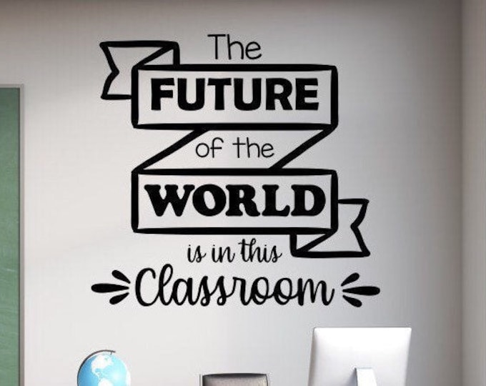 Classroom Wall Decal Classroom Decor Classroom Wall Art Etsy