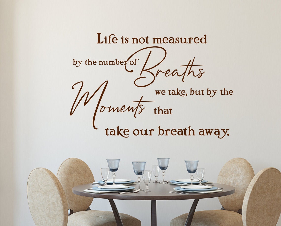 Inspirational Wall Decor Sayings About Life Life Sayings Etsy