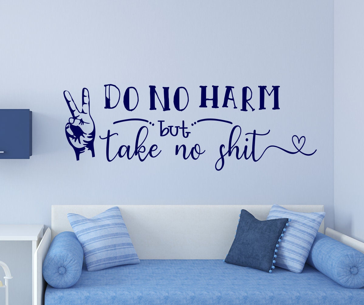 Do No Harm Vinyl Sticker