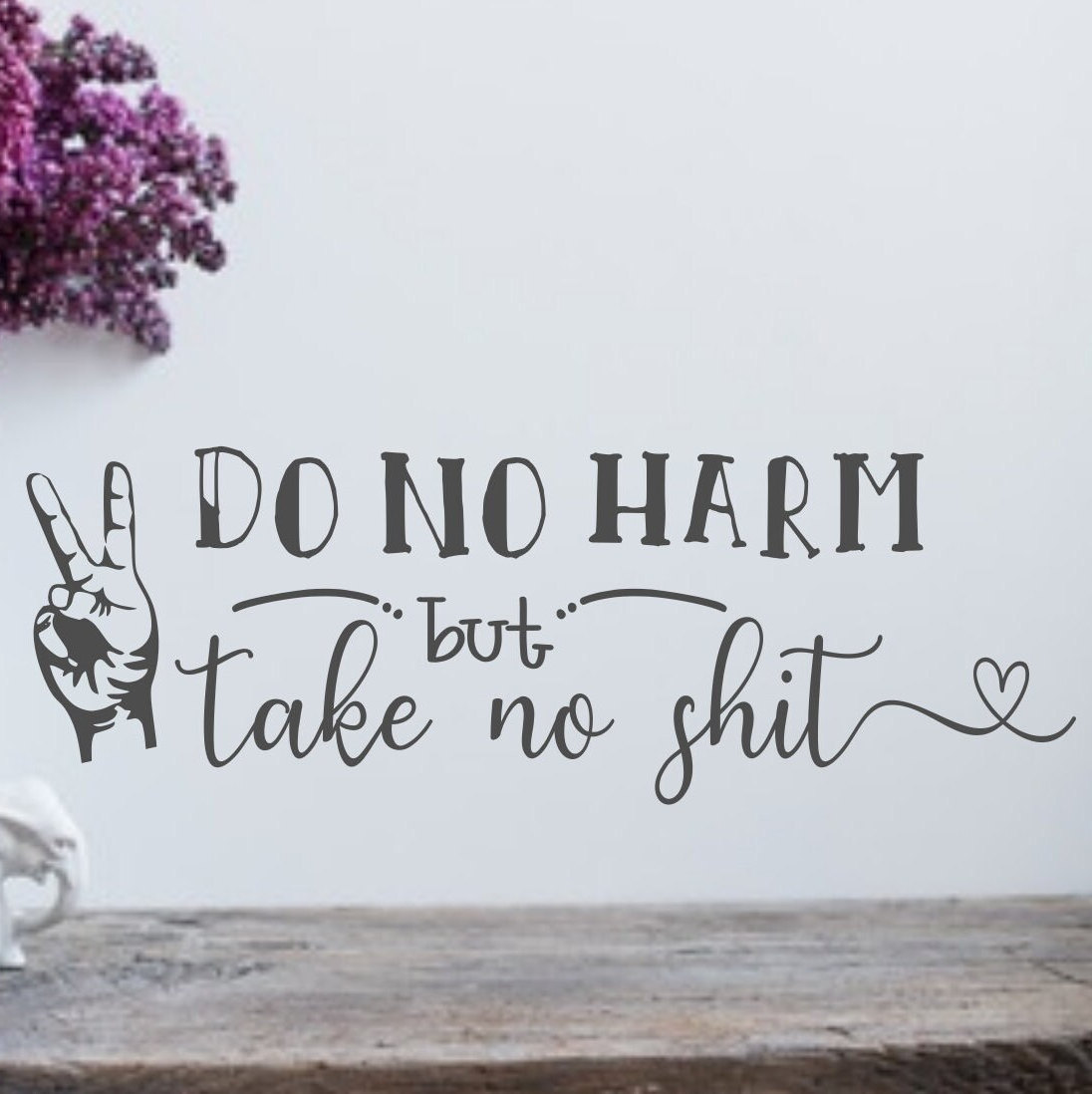 Do No Harm Vinyl Sticker