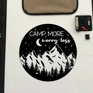 &#39;Sorg weniger Campen, Rentier, Ersatzreifen, Fernweh, Urlaub, Dekor, Geschenke, Zubehör