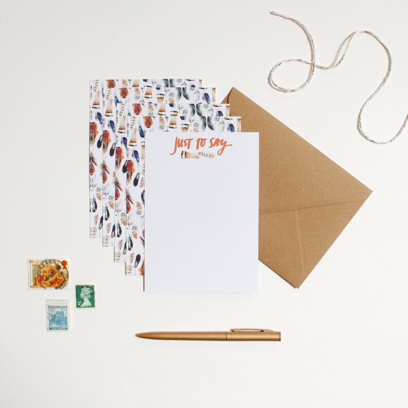 Postcard Set Stationery Set Note Cards Nature Postcard Etsy UK