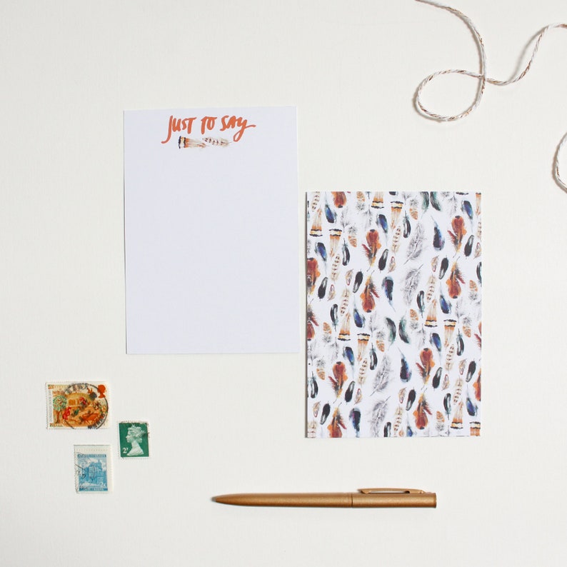 Postcard Set Stationery Set Note Cards Nature Postcard Etsy UK