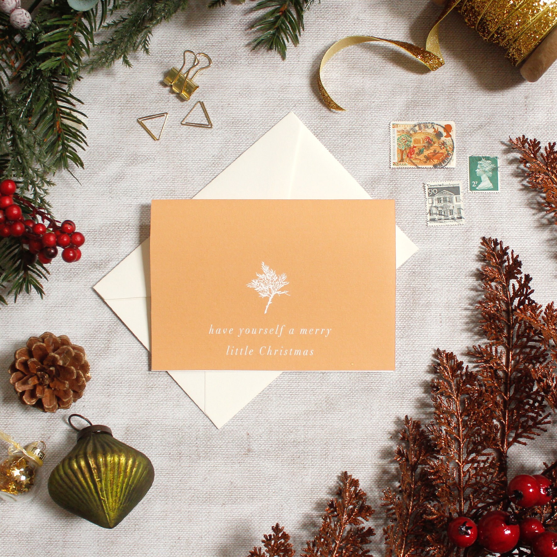 Christmas Card Wreath Christmas Flowers Card Holiday Cards Etsy