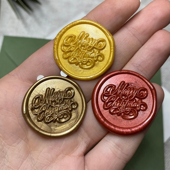 Wax Seal Stamp Christmas Wax Seal Wax Stamp Christmas Wedding Wax