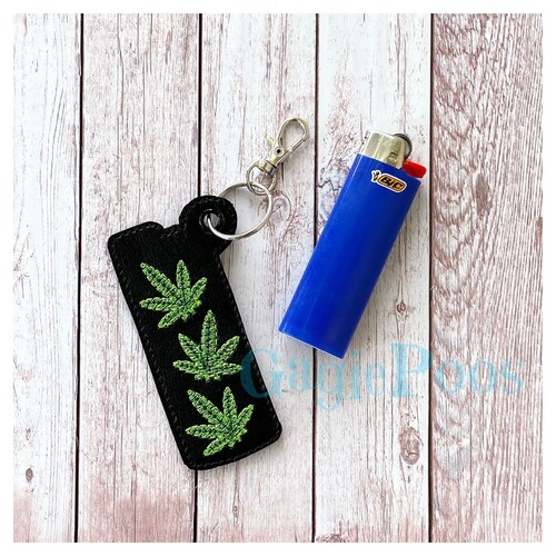 Flames Lighter Holder Key Fob. Bag Tags Keychain Etsy