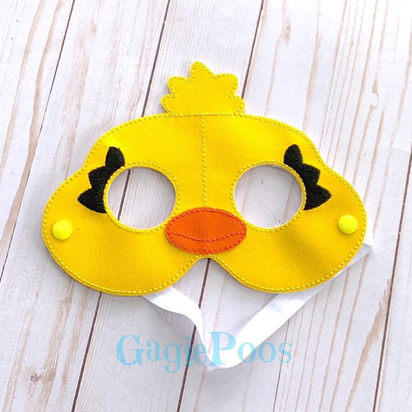 Yellow Duck Mask.  quality. Halloween Mask for dress up and pretend play Cosplay