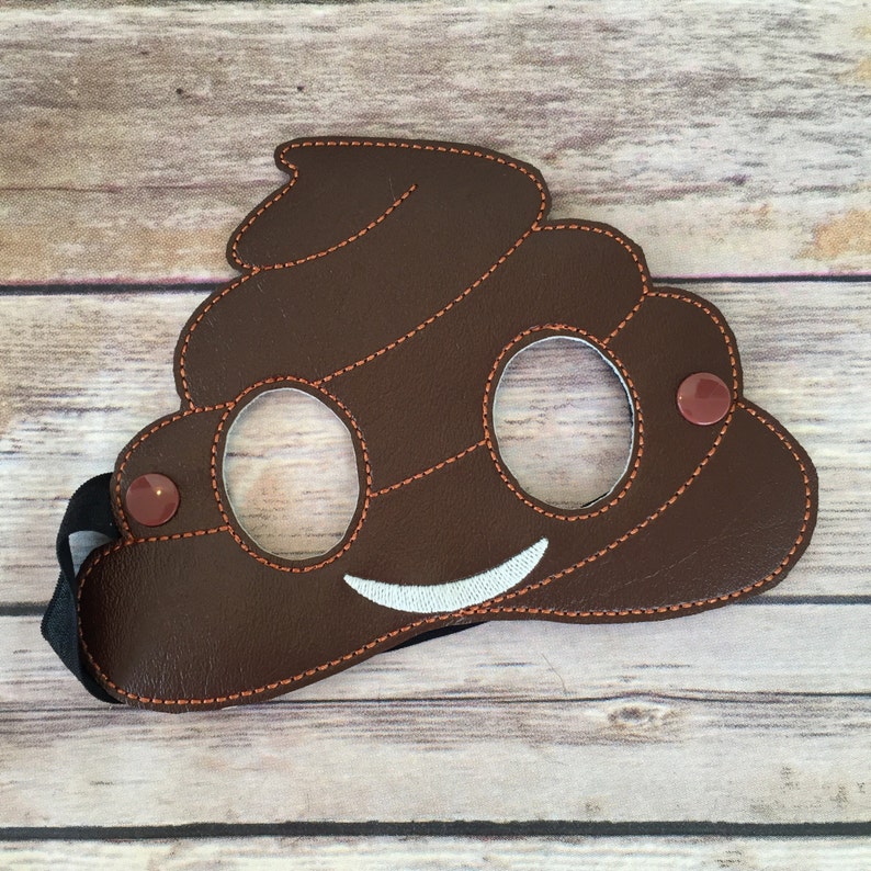 Quality Poop Emoji Mask for Children and Adults. Halloween Etsy