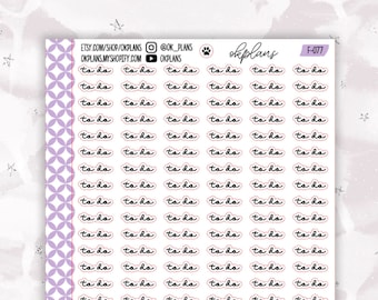 To Do // Script Font // Functionele scripts // F-077