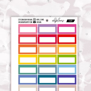 1.5 HOUR 1.5 inch Appointment Label // EC A5 Daily Duo