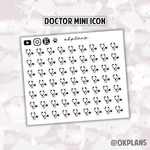 Doctor // 0084 // Mini Icon - Etsy