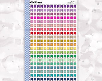 Mini Flags // Multicolor Functional
