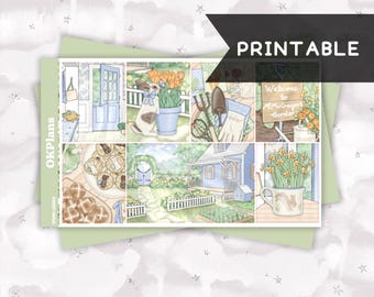 Spring Garden // Printable // Weekly Kit