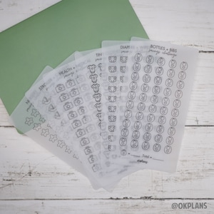 Paquete de seguimiento del desafío de ahorro para bebés // Presupuesto