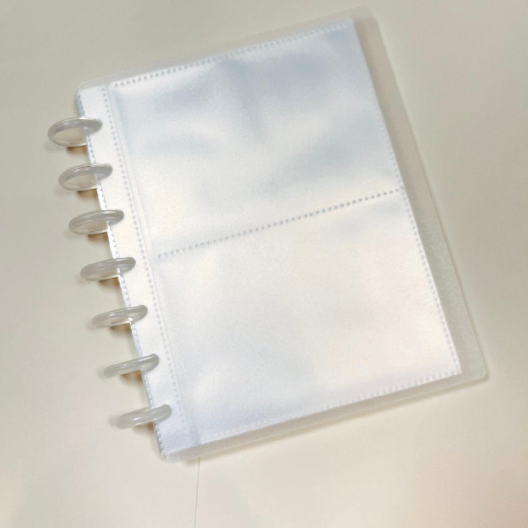 2-pocket Sticker Storage Disc Album Starter Pack - Etsy