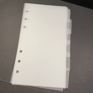 Side Planner Tab Dividers // Pick A Size