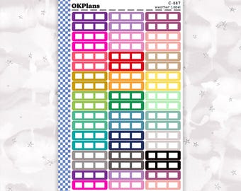 Weather Labels // Multicolor Functional