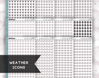 Weerpictogrammen // Functioneel pictogram