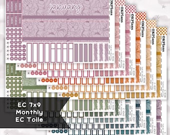 7x9 EC Toile Monthly // Functional