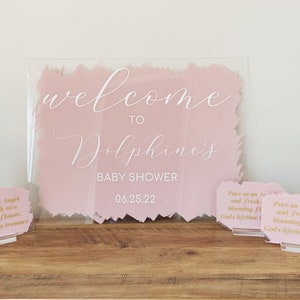 Custom Acrylic Event Sign