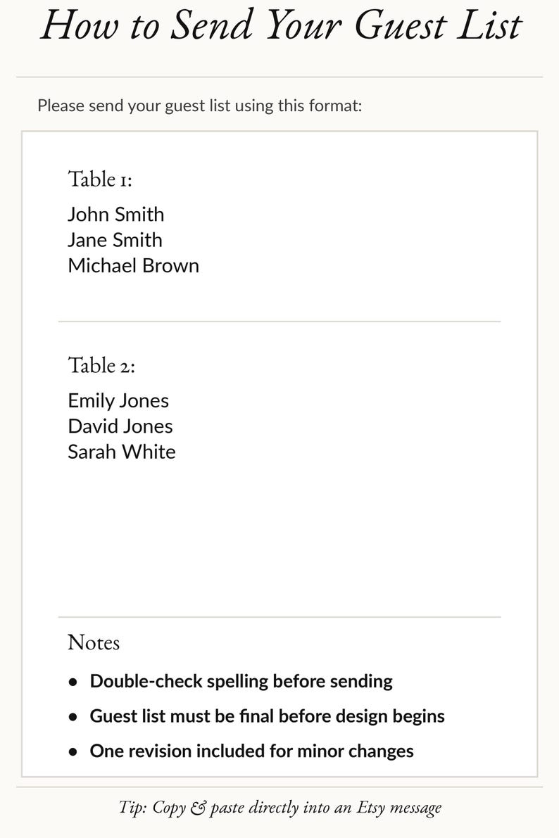 Custom Wedding Seating Chart Design | Printable PDF (digital File ...