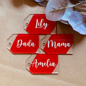 Custom Acrylic Tags - Gifts, Luggage Tags, Keychains