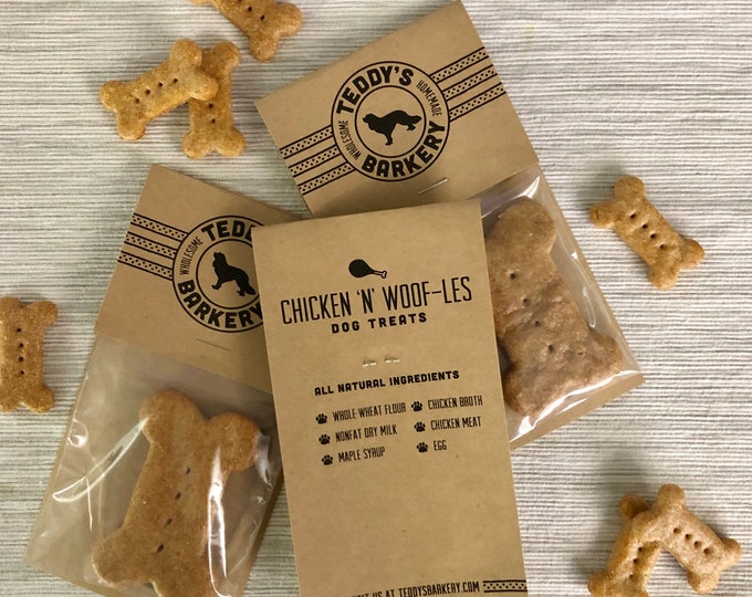 Individually Wrapped Dog Treats dozen Etsy