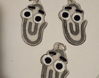 Pendientes de clip: Pendientes con imagen de Microsoft