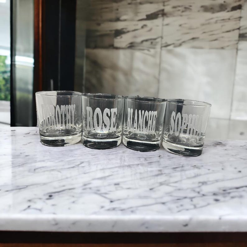 Brindle Southern Farms Golden Girls Rocks Glass - Thumbnail 4