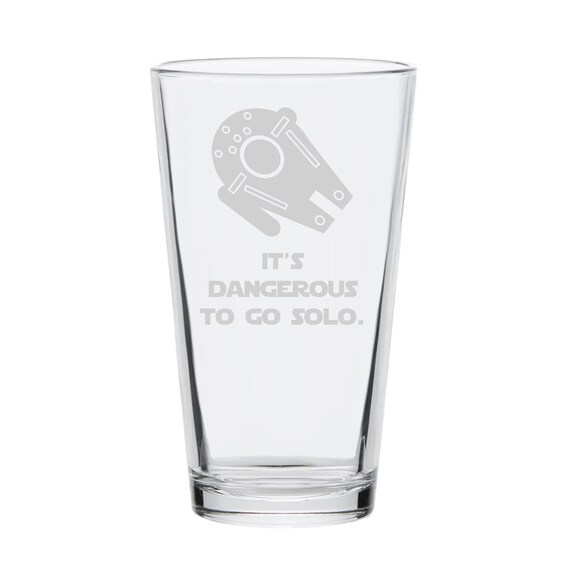 Star Wars Gift Set of 4 Star Wars Pint Glasses: Rebel, Pew Pew Pew