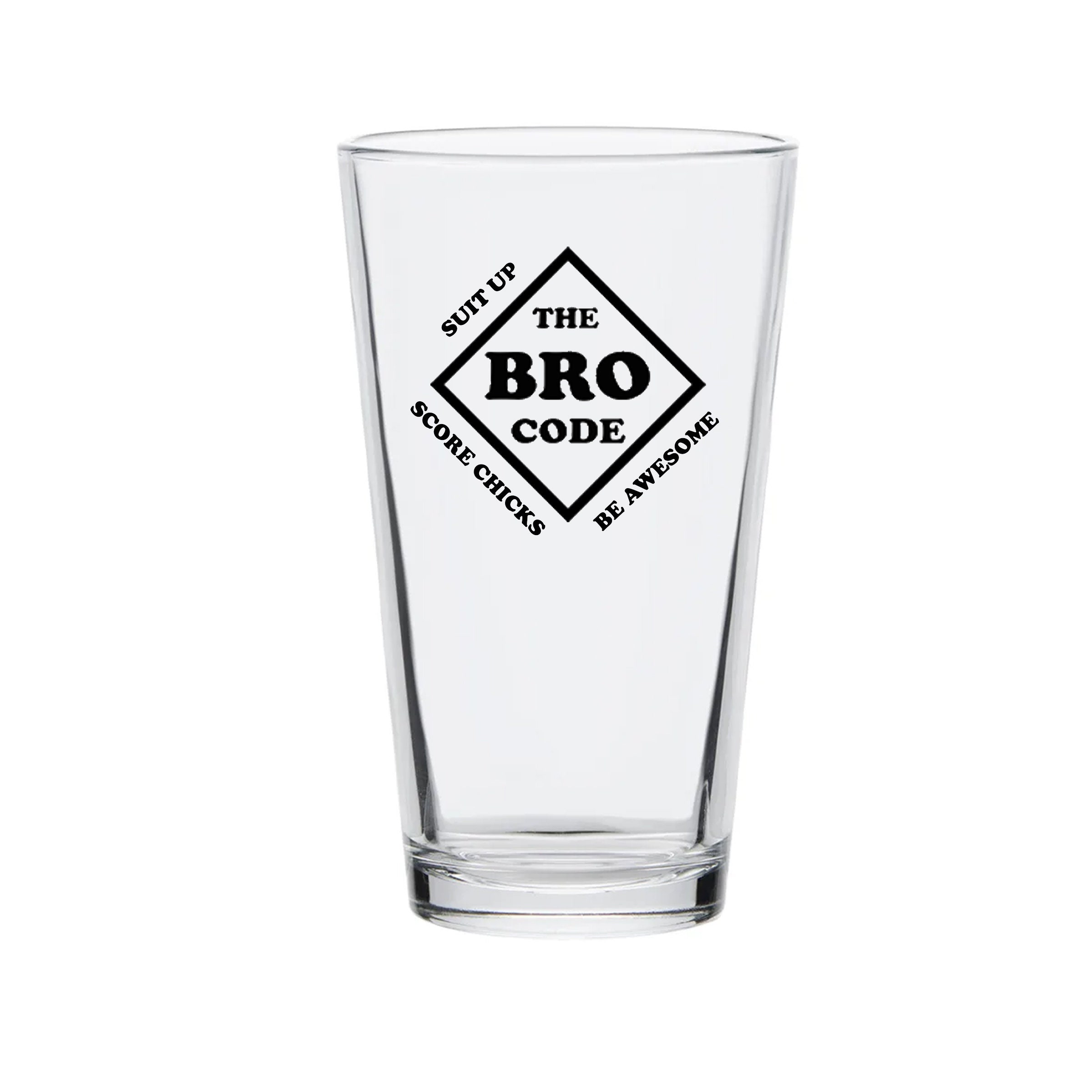 Barney Stinson Glassware Set of 4 Engraved 16oz. Drinking Glasses: The –  BrindleSouthern