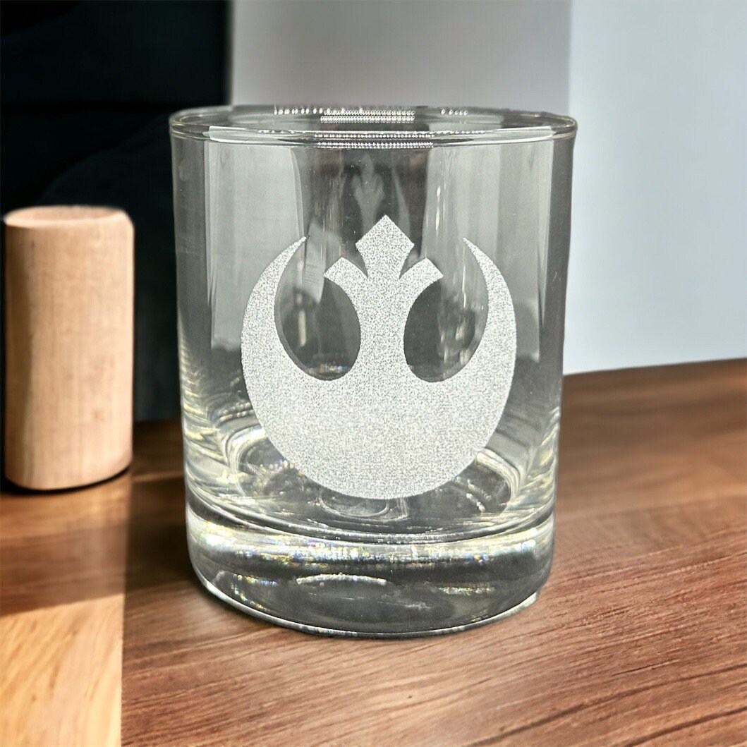 Personalised Star Wars Yoda Inspired Laser Etched Whiskey / High